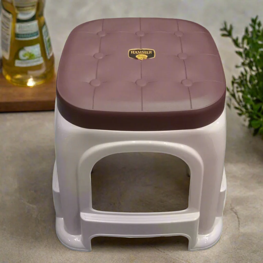 AM5857 Royal Hammer Stool - Premium Heavy-Quality Stool (Pack of 1) - Image 2