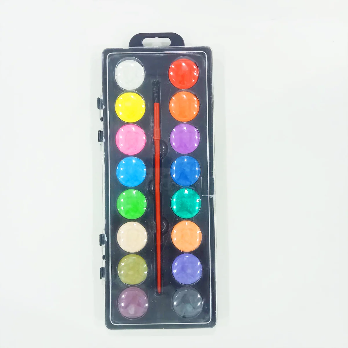 AM5908 Watercolors Paint Box with Paint Brush Kit - 16 Colors - Image 4