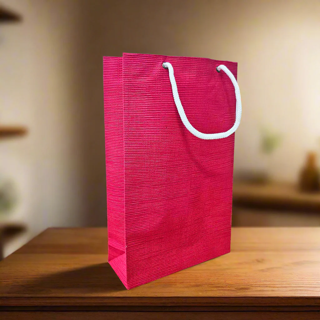 AM5950 Multi-Design Medium Paper Gift Bag with Rope Handles - Pack of 1 - Image 2