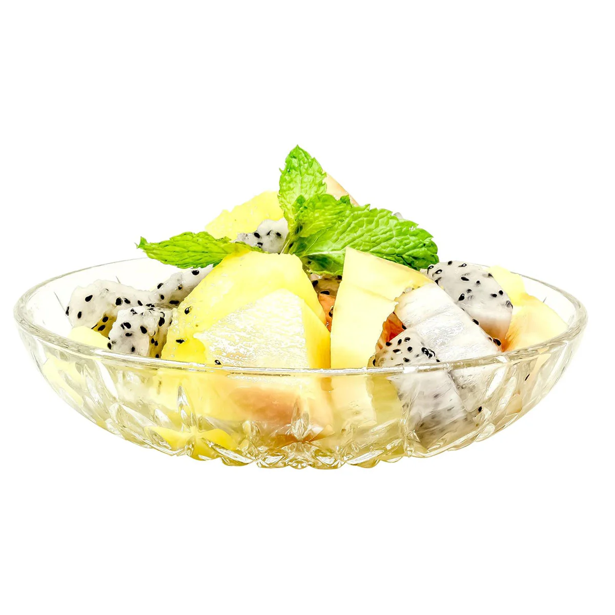 AM5977 Shine max Glass Plate (Multidesign) Set of 6pc -340ml - Image 5
