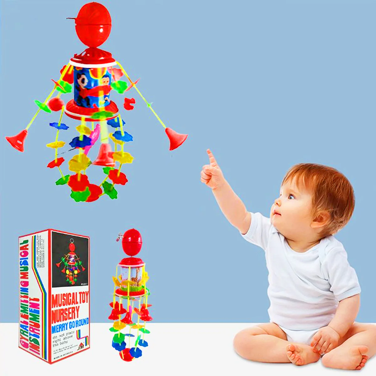 AM5988 Jhoomar Merry Go Round Hanging Toy for New Born Baby