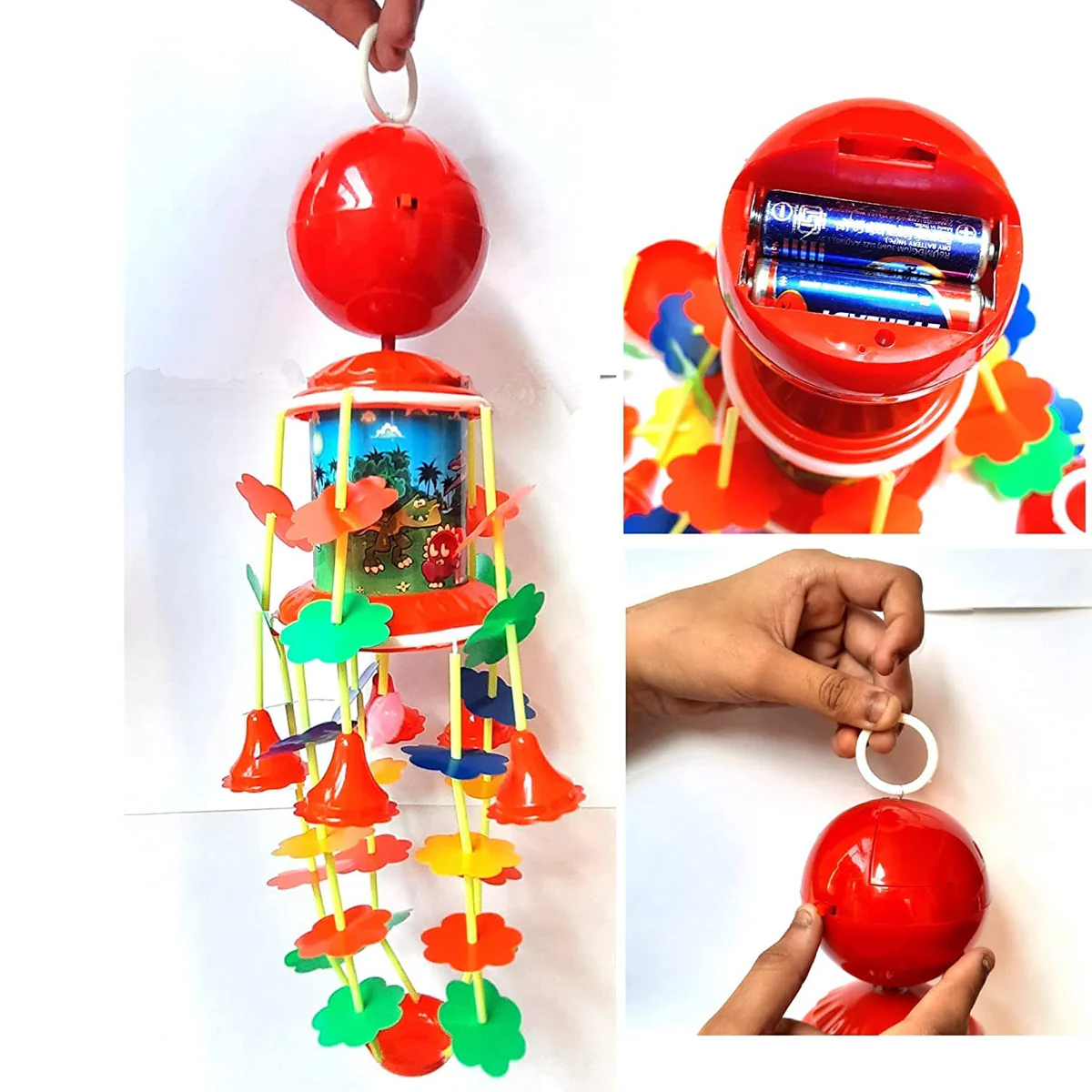 AM5988 Jhoomar Merry Go Round Hanging Toy for New Born Baby - Image 3