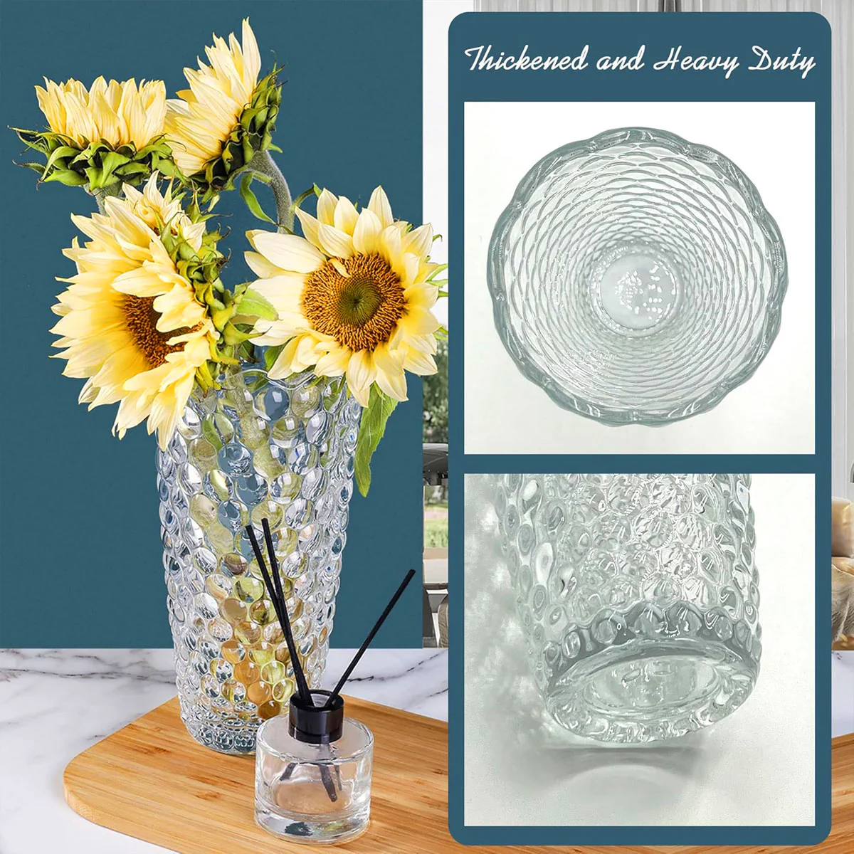 AM5990 Decorative Transparent Flower Pot (Multidesign) - Image 3