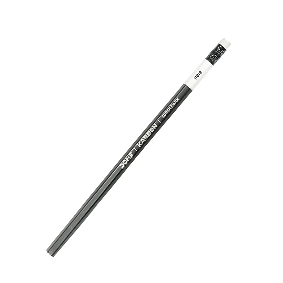 AM6064 DOMS Karbon Eraser Tipped Super Dark Pencil Pack of 1 (10 Pencils) - Image 3