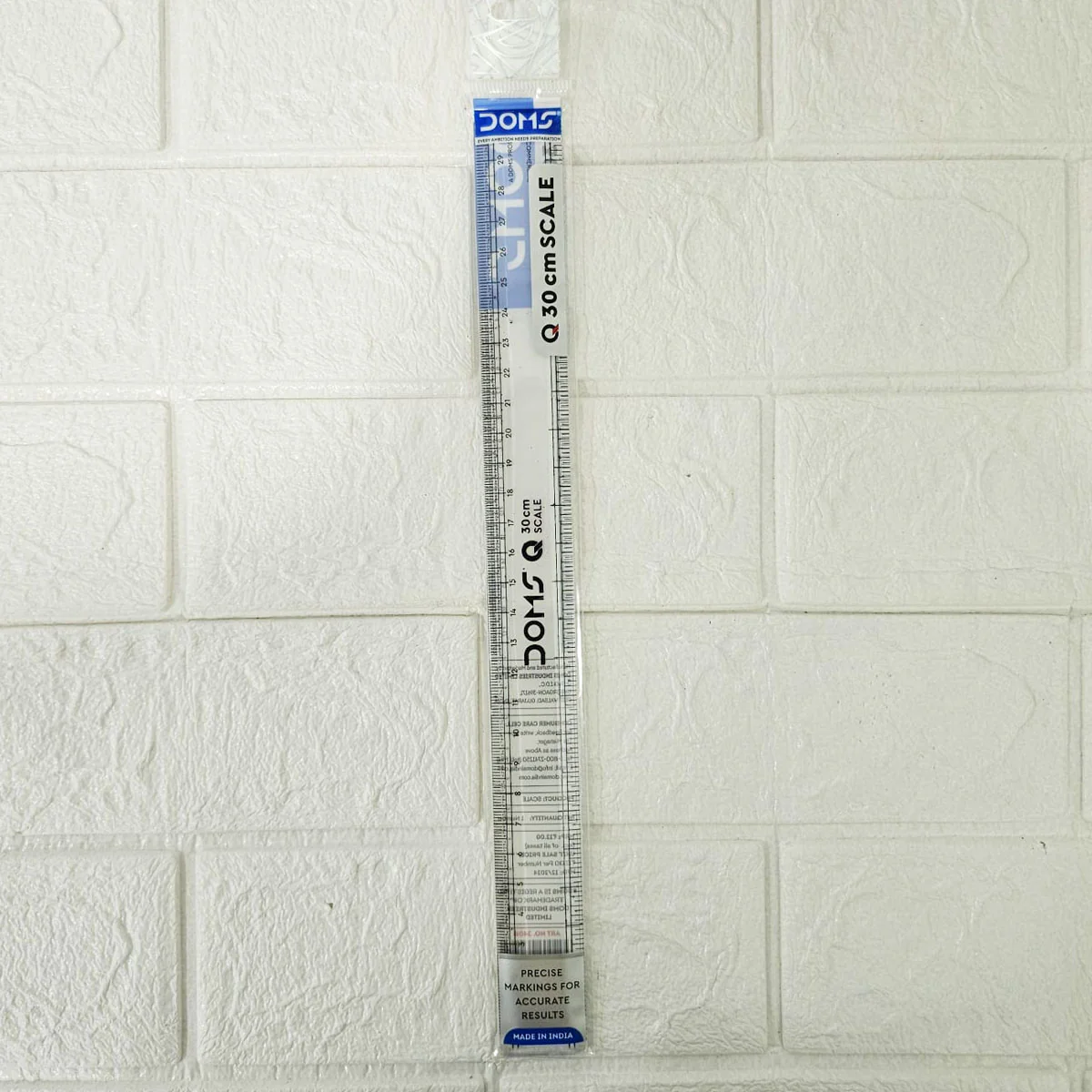 AM6072 Doms Q Series 30cm Transparent Scale - Image 4