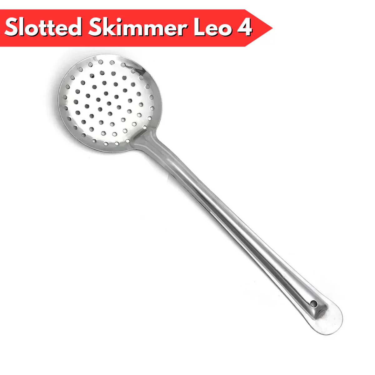 AM6108 PNB Stainless Steel Cooking/Frying Strainer Jhara -SLOTTED SKIMMER Leo 4