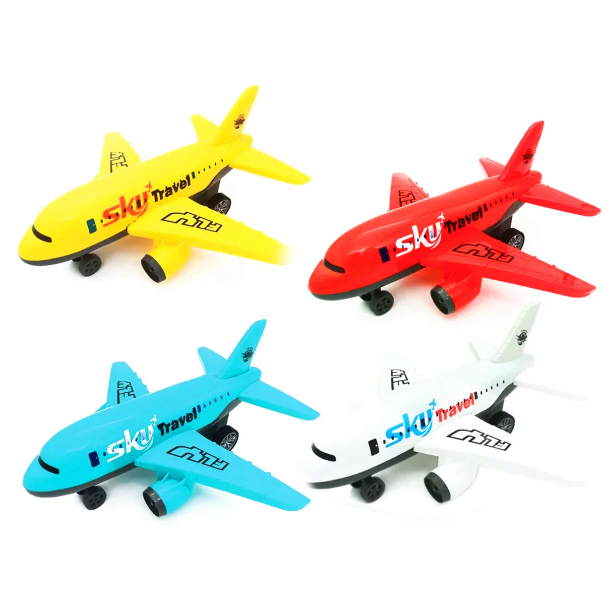 AM6116 Sky Travel Friction-Powered Airplane Toy for Kids - Image 3