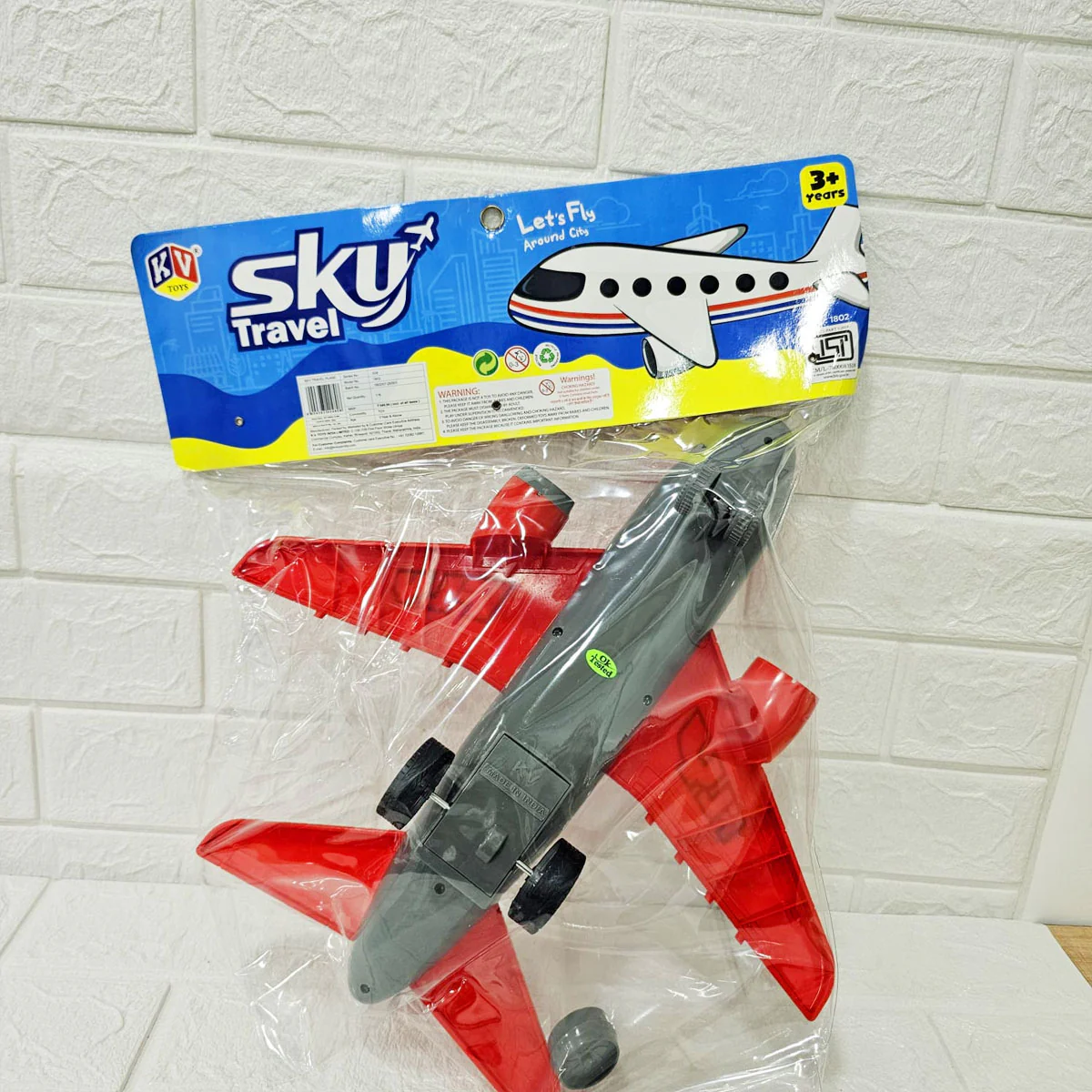 AM6116 Sky Travel Friction-Powered Airplane Toy for Kids - Image 5