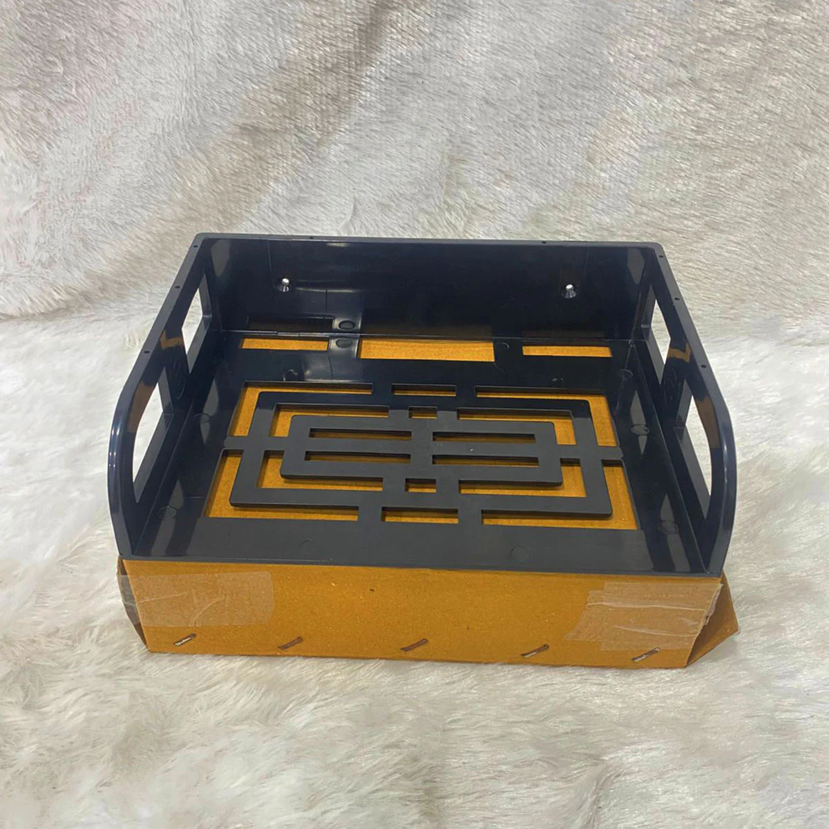 AM6209 ABS TV Setup Box Stand - Black - Image 6