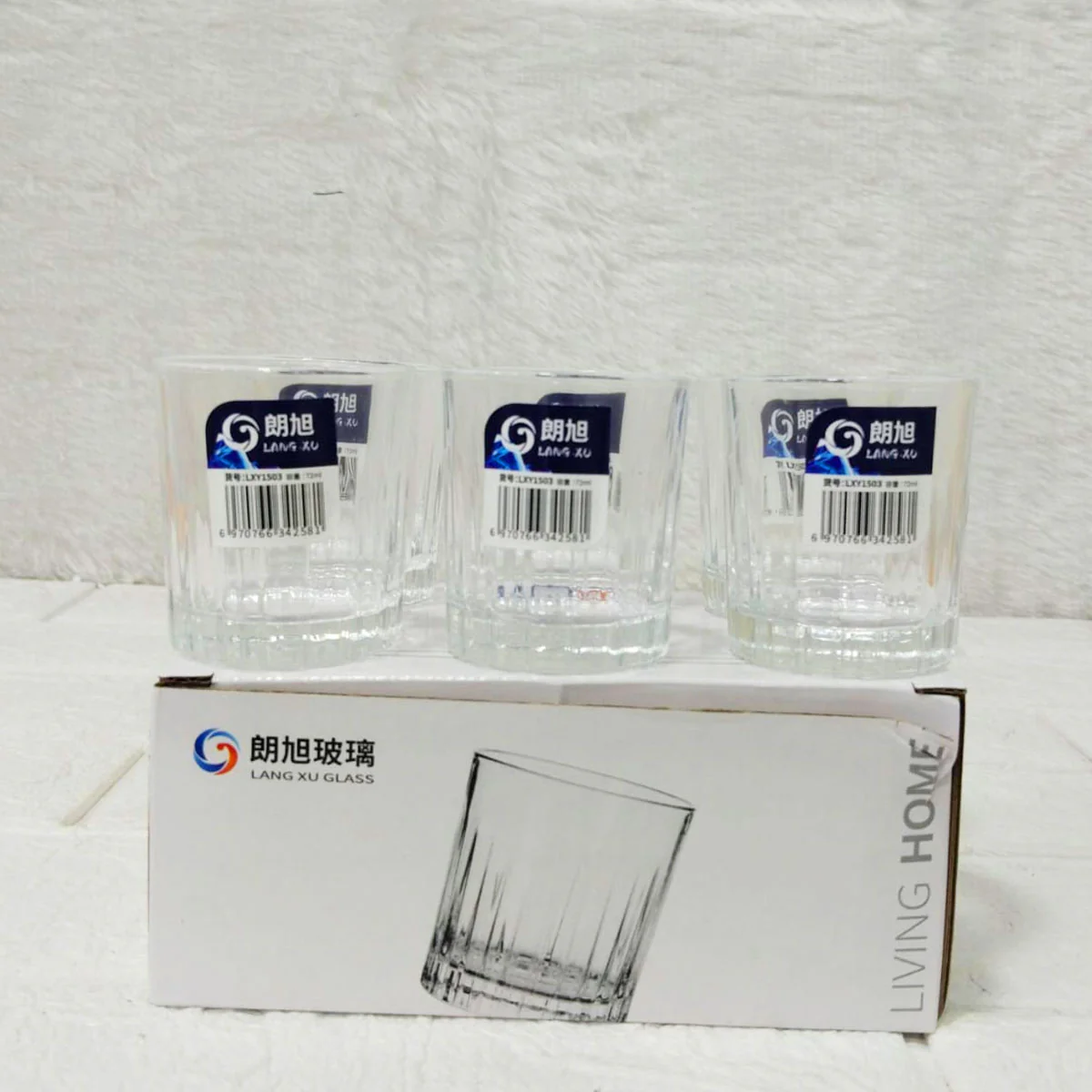 AM6277 Lang Xu Shot Glasses Set – 6 Pieces - Each 72ml (Living Home Collection) - Image 4