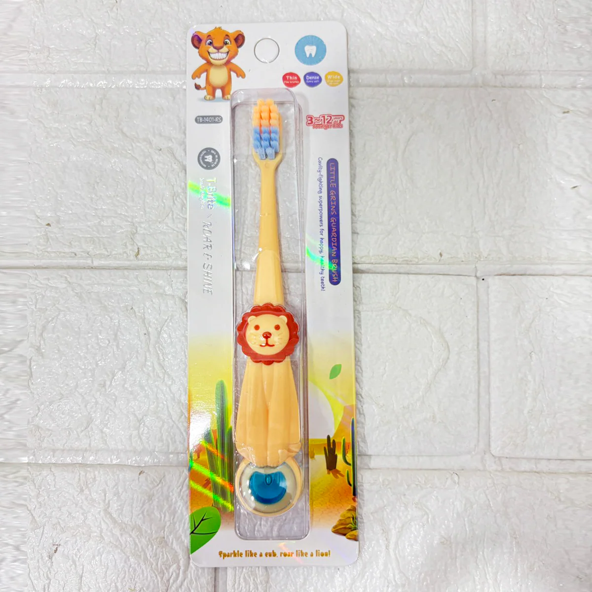 AM6312 Cartoon Roar and shine Tooth brush - Image 3