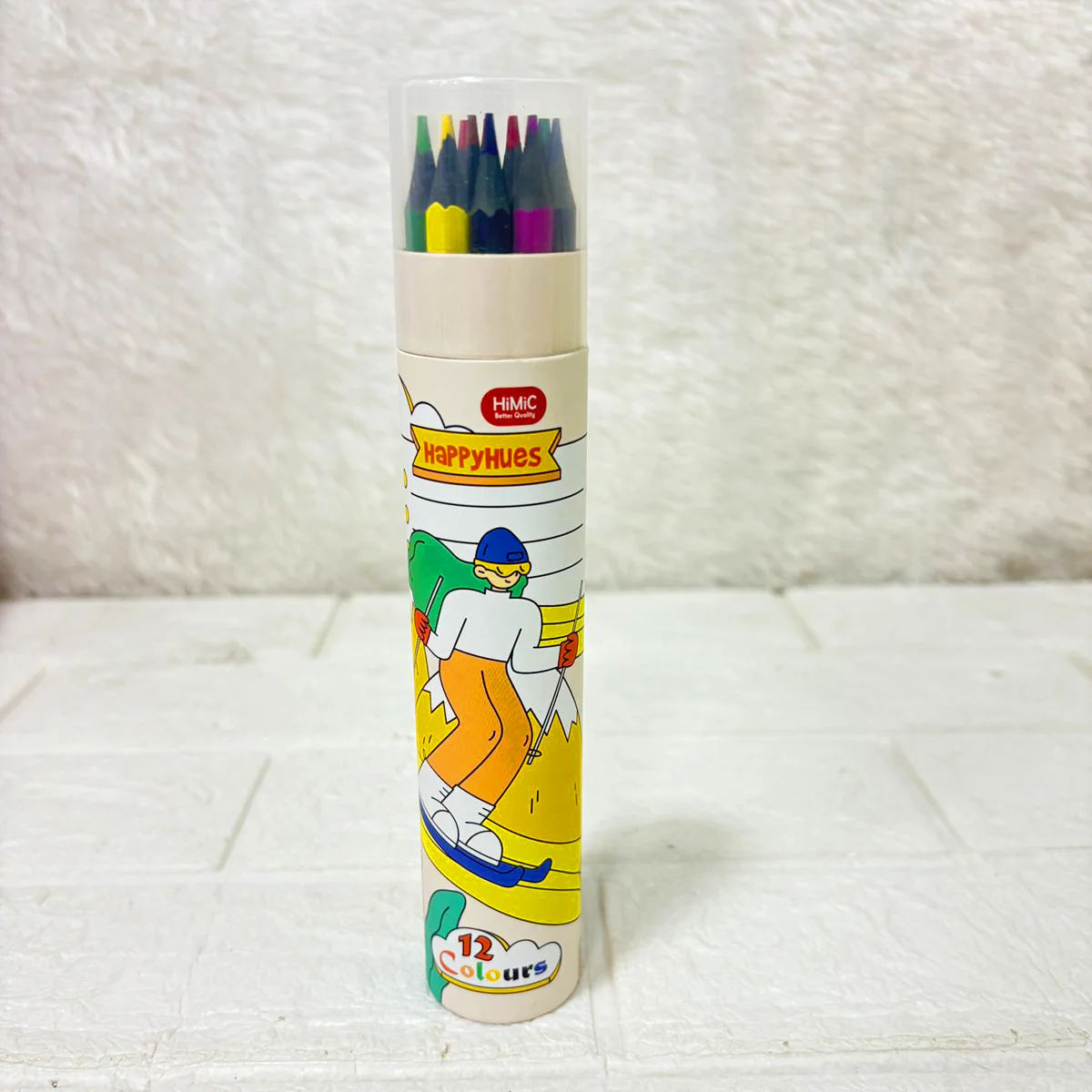 AM6317 12 Pcs Coloring Pencils Set - Color Pencil for Kids - Image 5