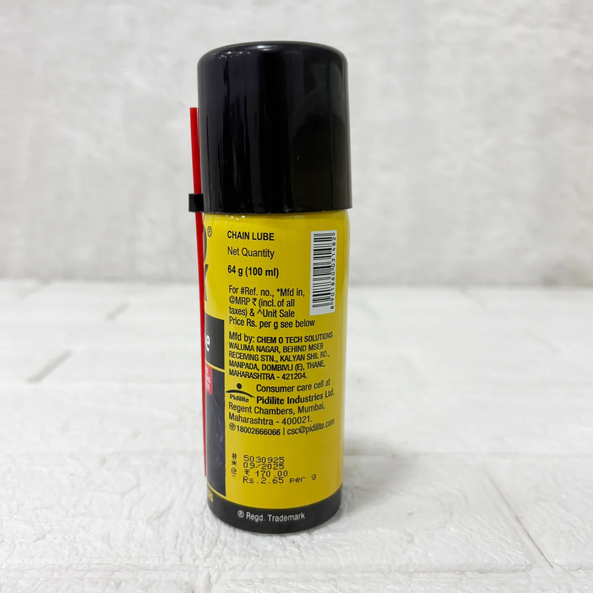 AM6321 Motomax Chain Lube Aerosol Spray - 100ml - Image 6