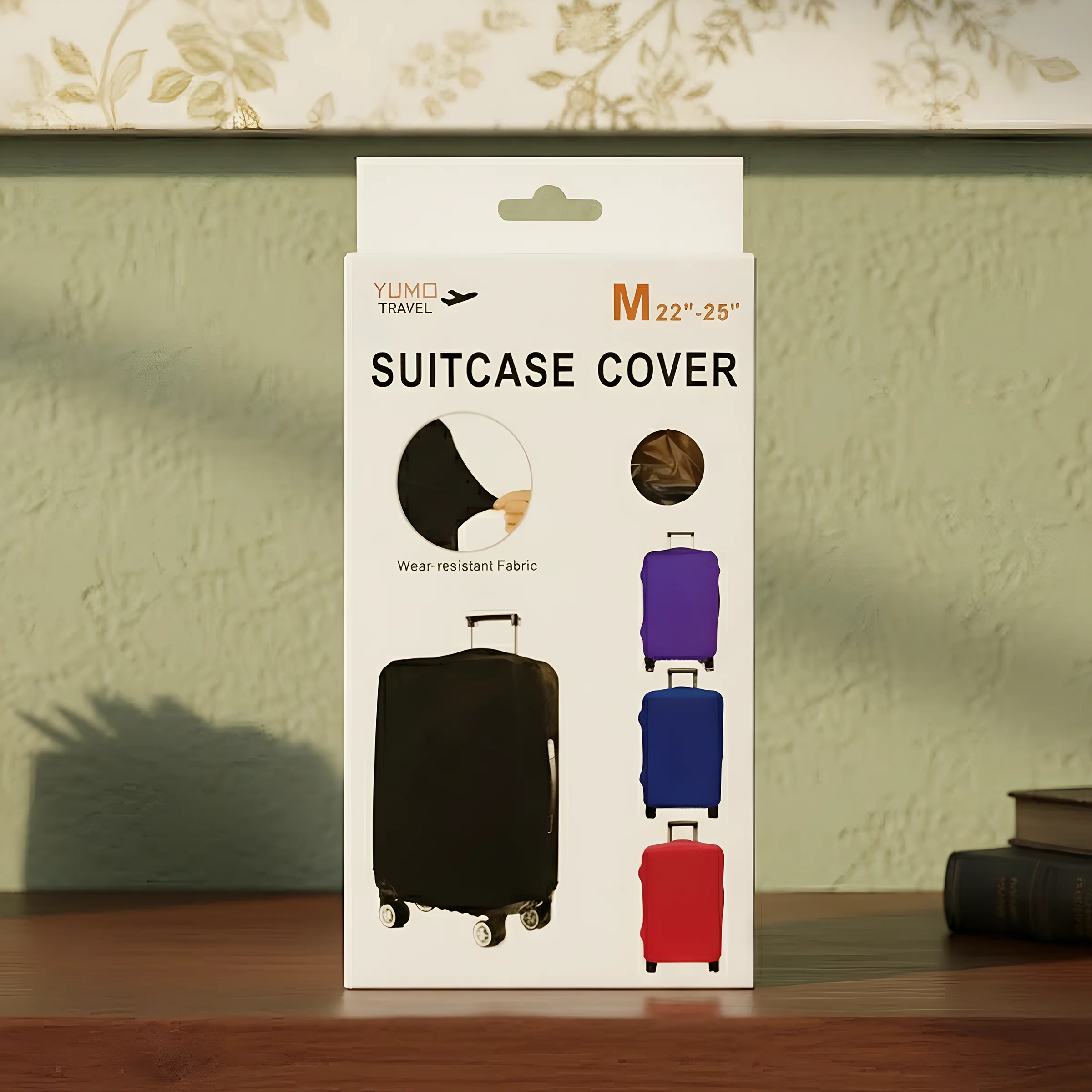 AM6335 Elastic Dustproof Luggage Cover for Travelling - M 22''-25'' - Image 4