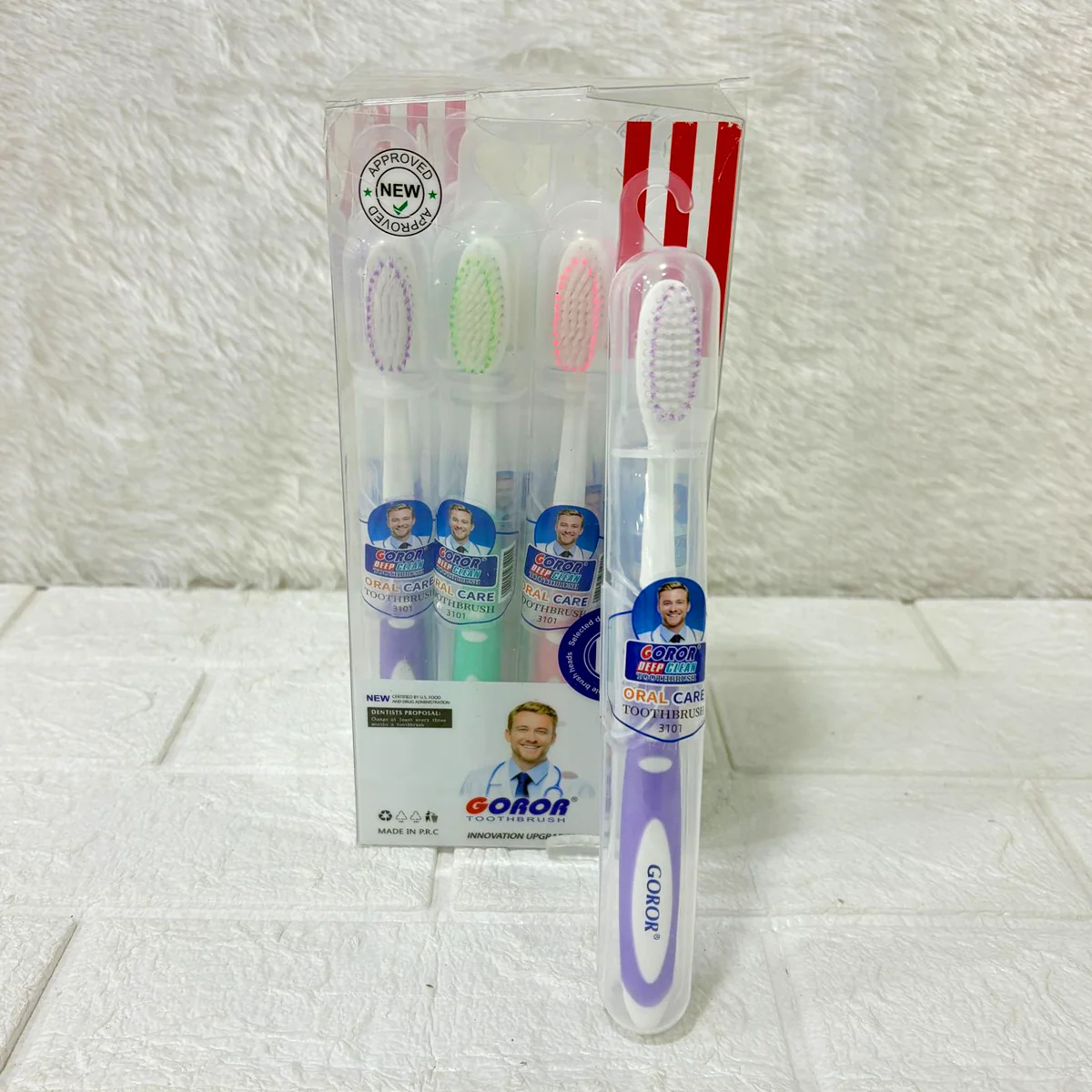 AM6351 Adult Clean Soft Bristle Toothbrush - 1pc - Image 4