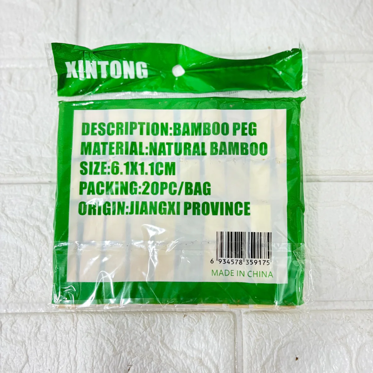 AM6349 Multipurpose Wooden Heavy Clip - 6.1x1.1cm (20 Pc) for Clothespin - Image 5