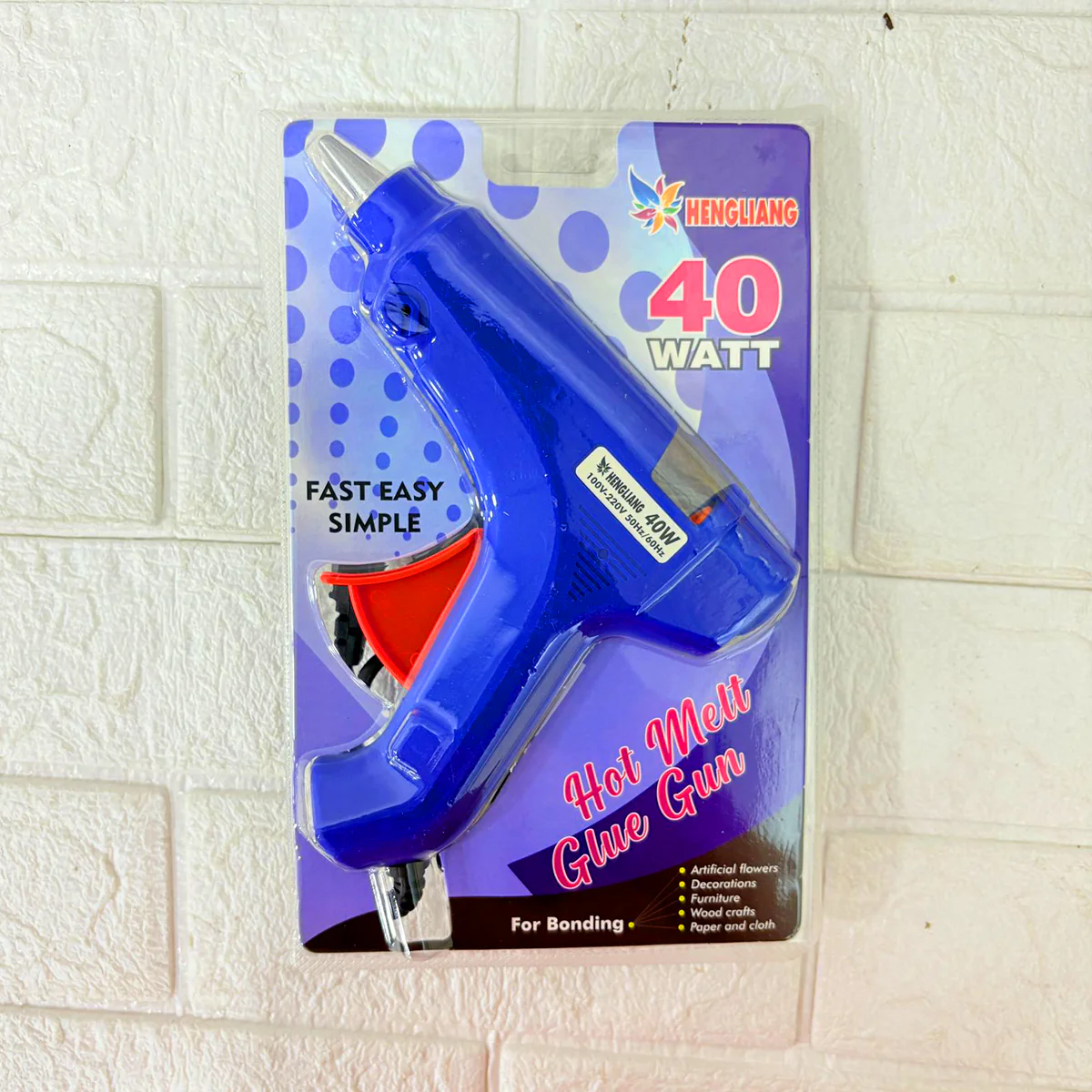 AM6362 40 Watt Hot Melt Glue Gun (Multicolor)