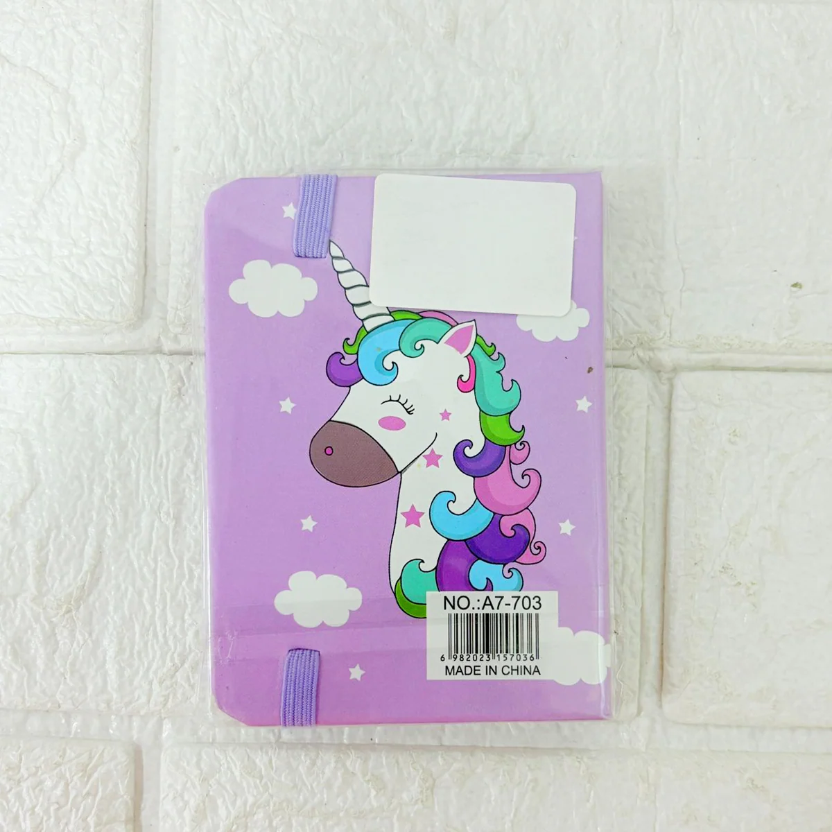 AM6368 Pocket Diary A7 Mini Notebook with Elastic Band Mix Design - Image 5