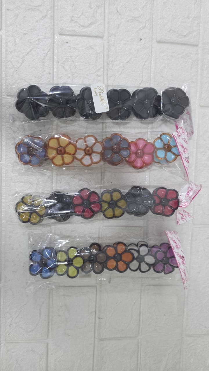 AM6419 Pastel Dream Flower Clip Small Pack of 1 - Image 2
