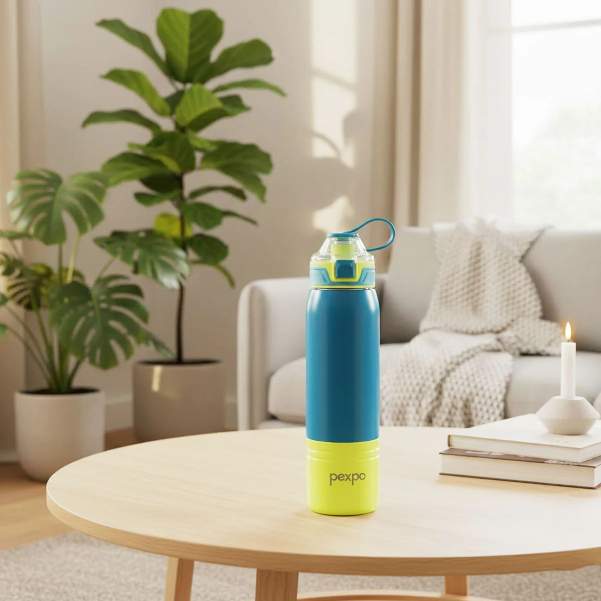 AM6487 PEXPO Amora 900 Sipper Water Bottle - Image 2