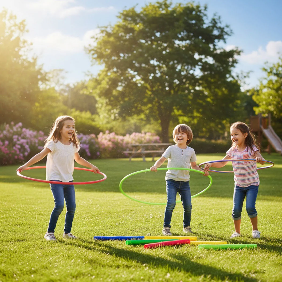 AM6511 Hola Hoop Big Slim Trim Rings (Plastic Rings Toy) - Image 2