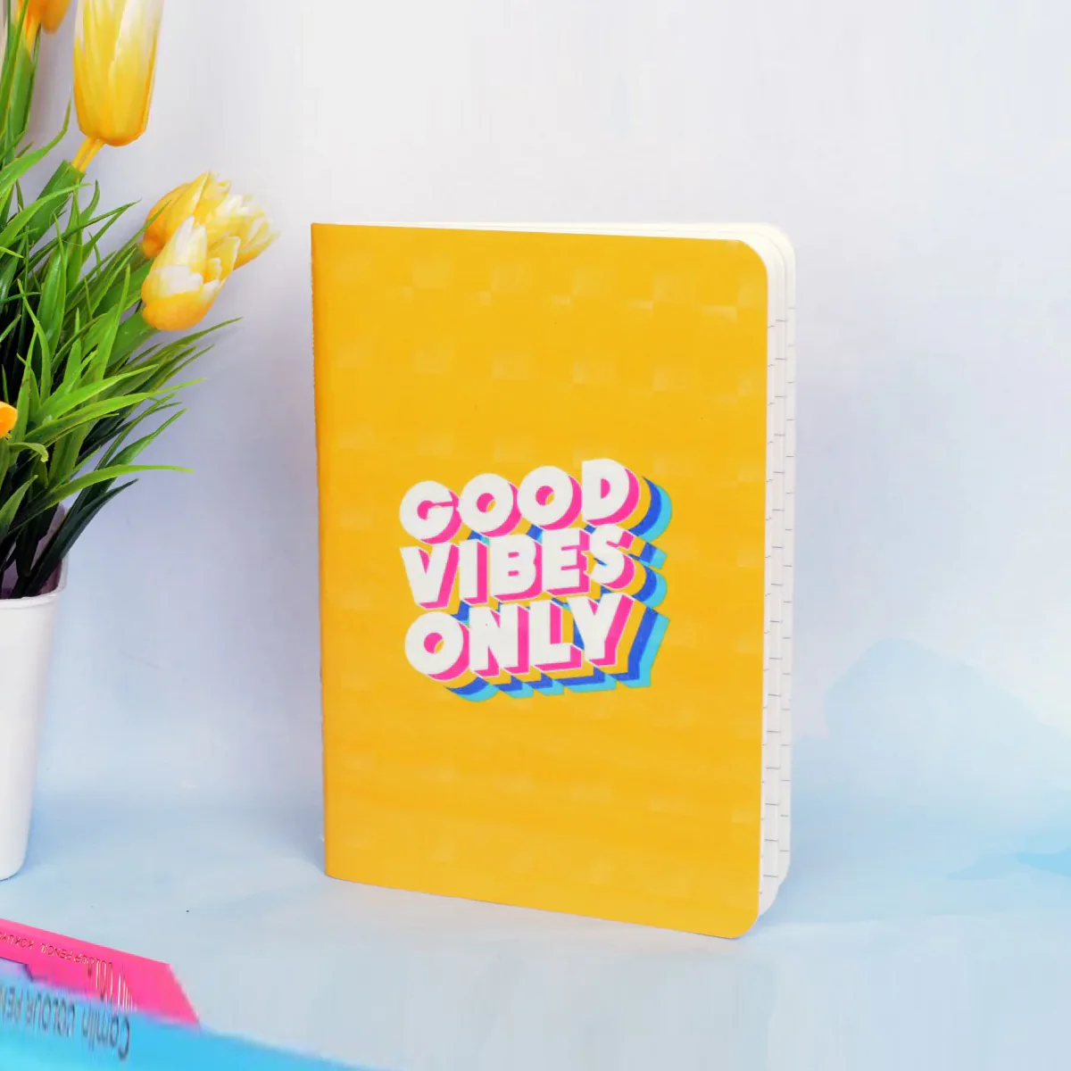 AM6623 Mix-Design Good Vibes A6 3D Mini Notebook - 1pc