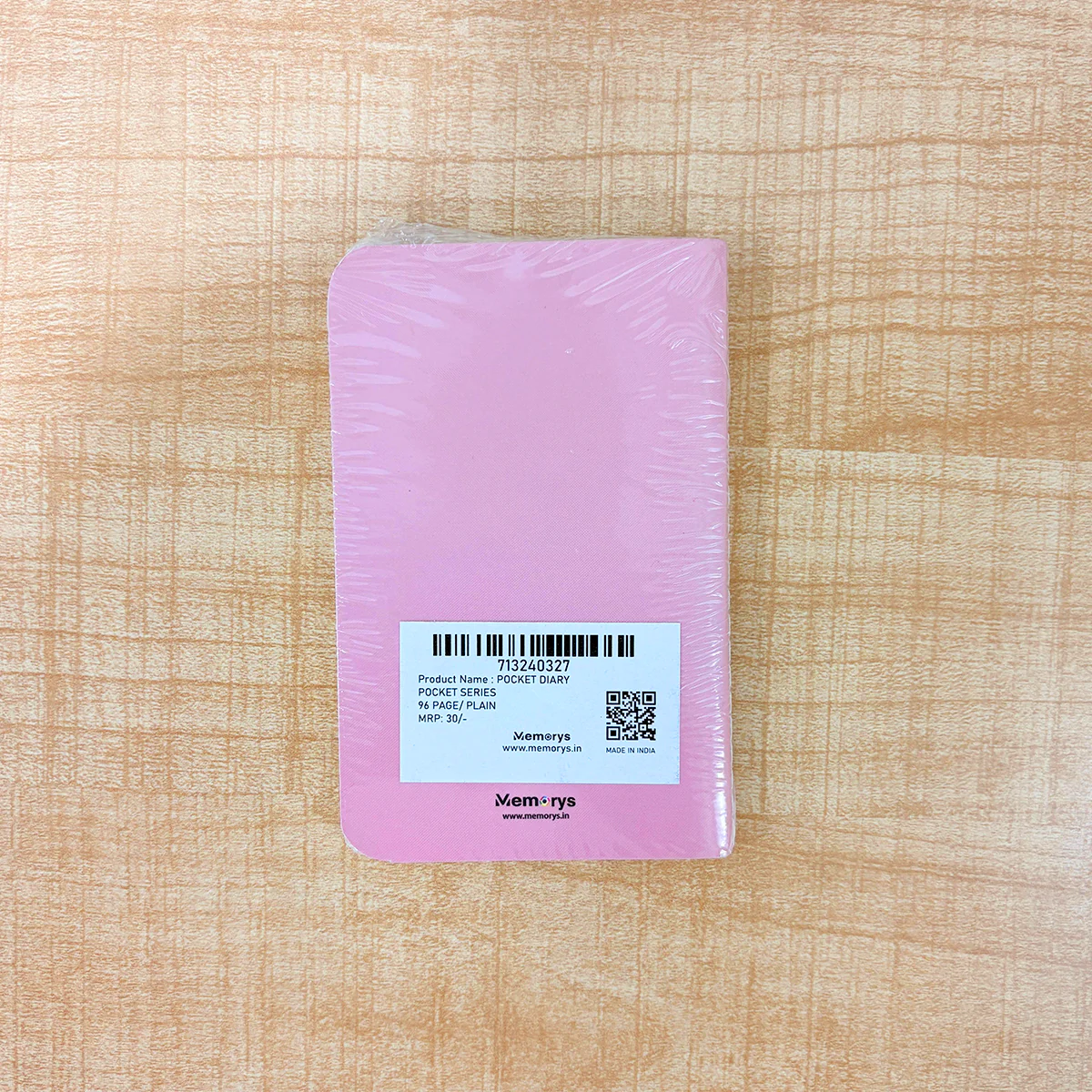 AM6643 Mix-Design Printed A7 Pocket Diary - 96 Plain Pages - 1pc - Image 3