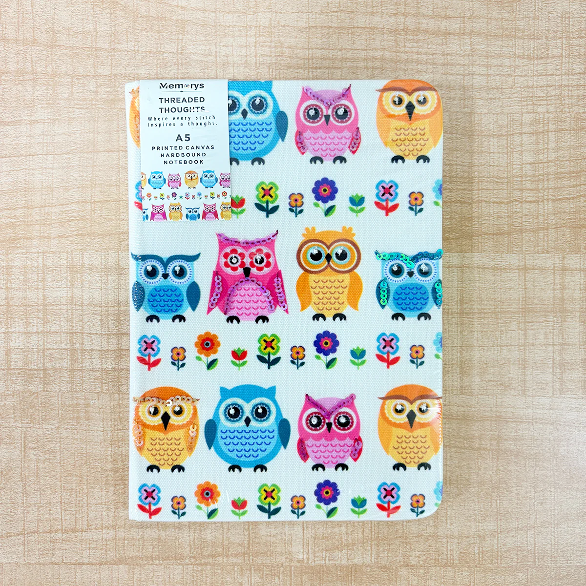 AM6647 Mix-Design A5 Threaded Thoughts Series Notebook - 1pc - Image 2