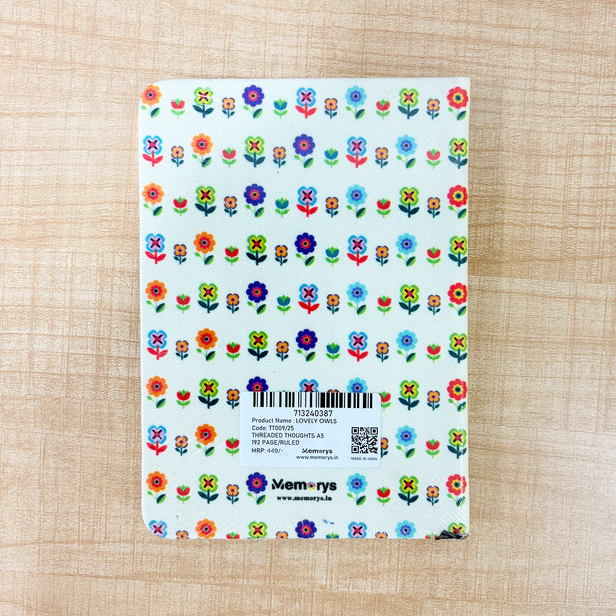 AM6647 Mix-Design A5 Threaded Thoughts Series Notebook - 1pc - Image 4