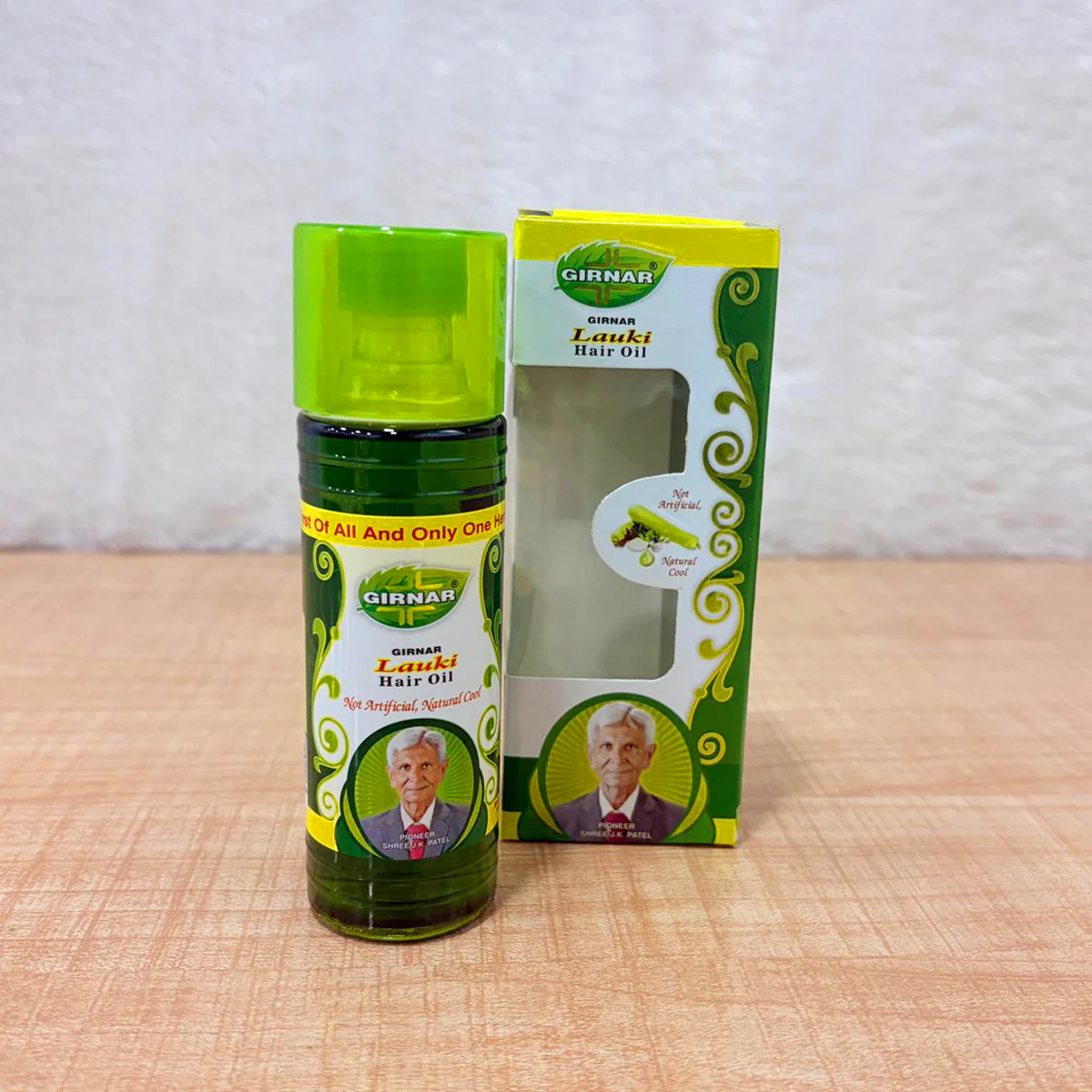 AM6669 Girnar Lauki Herbal Hair Oil - 100ml - Image 3