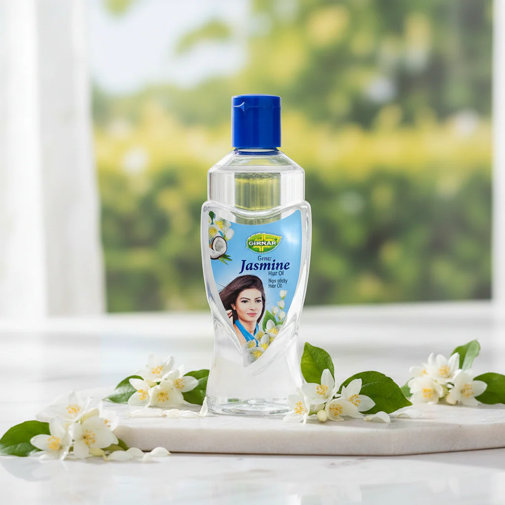 AM6673 Girnar Jasmine Non-Sticky Hair Oil - 100ml