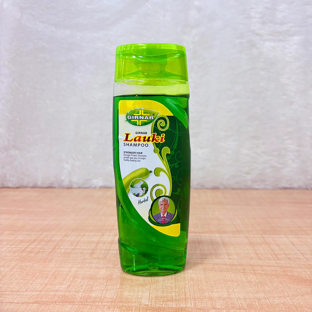 AM6678 Girnar Lauki Shampoo – Herbal Hair Damage Protect (375 ml) - Image 2
