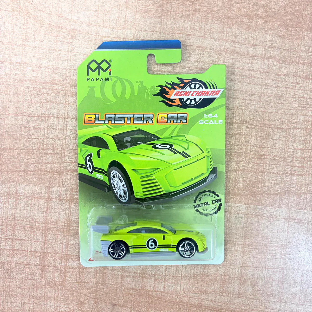AM6713 Papami Agnichakra Blaster Car 1:64 Scale Metal Die-Cast Toy Car for Kids - Image 4