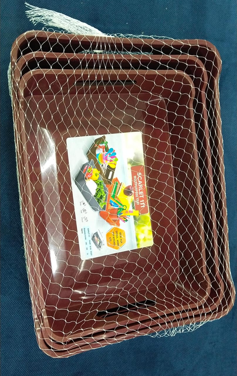 AM6716 Scarlet Tray 3pc Set dlx - Image 5