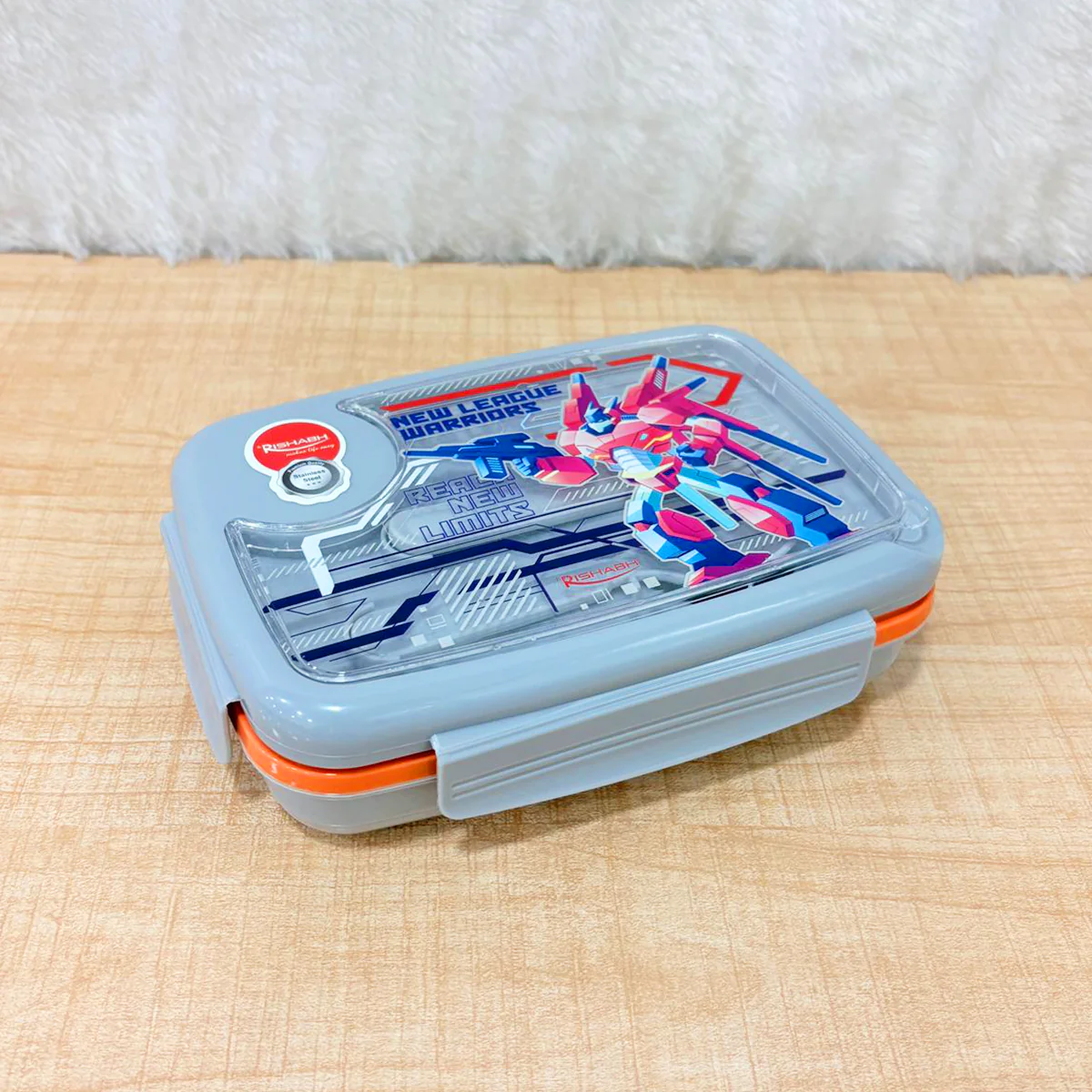 AM6759 Rishabh Super Lunchmate Steel Insulated Snack Pack with Unbreakable PC Lid - Image 3