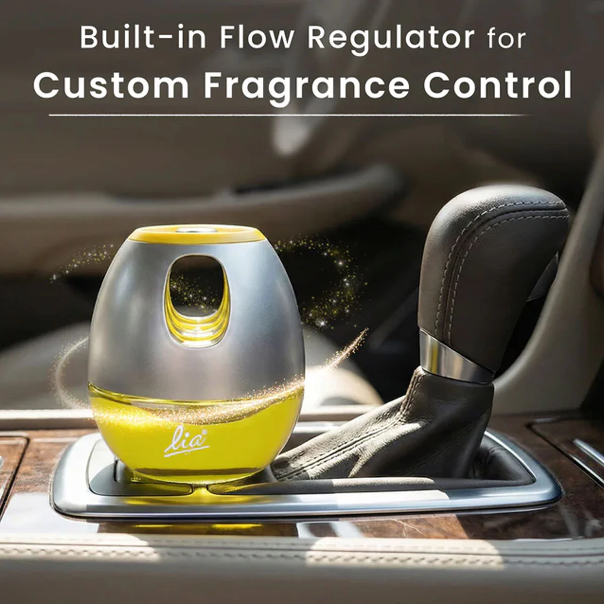 AM6766 Mix-Flavour Lia Dashboard Gel Car Freshener - 45g (Pack Of 1) - Image 3