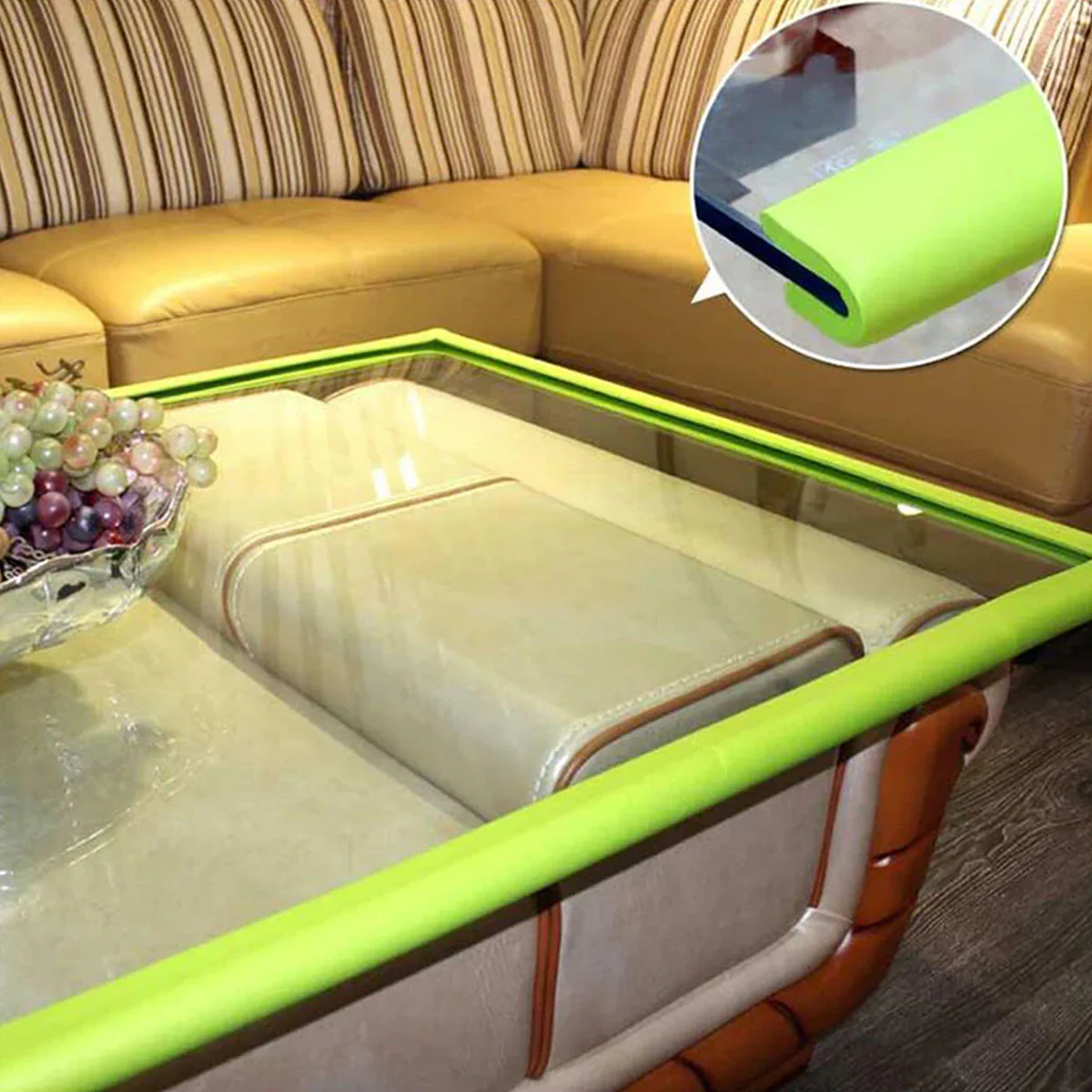 AM6771 Corner Edge Protector – Soft Rubber Baby Safety Bumper Guard (2 Mtr) - Image 4
