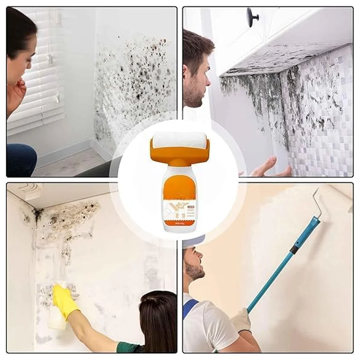 AM6862 Ashile Wall Facing Roller Paint-Traceless Wall Repair Paste(500g) - Image 2