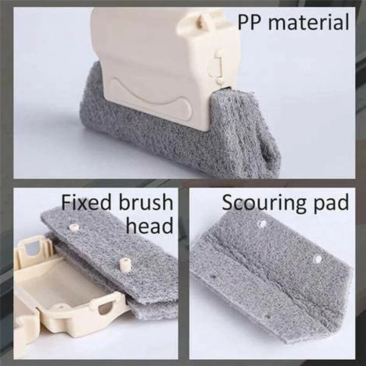 AM6865 Window Groove Frame Cleaning Brush Door Track Cleaning Brushes - Image 5