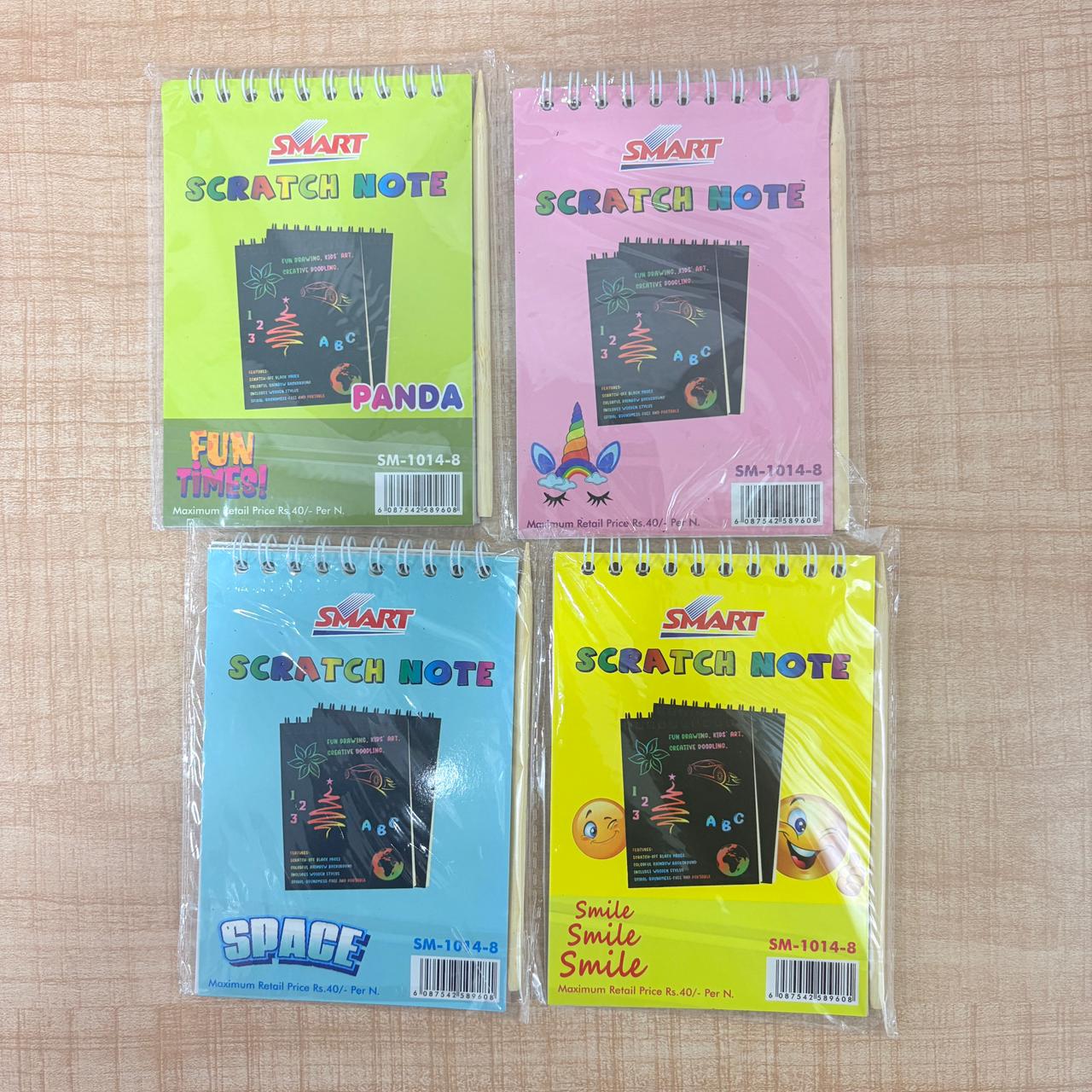 AM6881 Smart Scratch Note - 10x14cm for Fun Theme Scratch-Off Doodle Pads with Stylus - Image 5