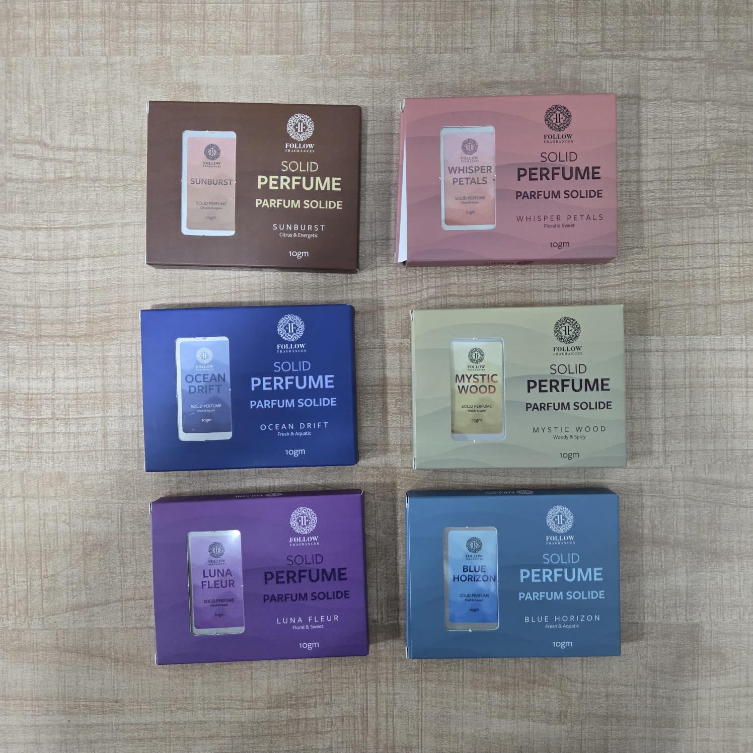 AM7081 Multi Flavour Fragrances Solid Perfume-10g - Image 2