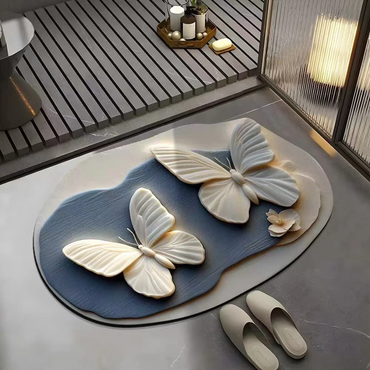 AM7110 Flower Fusion 5D Floor Mat - Image 4