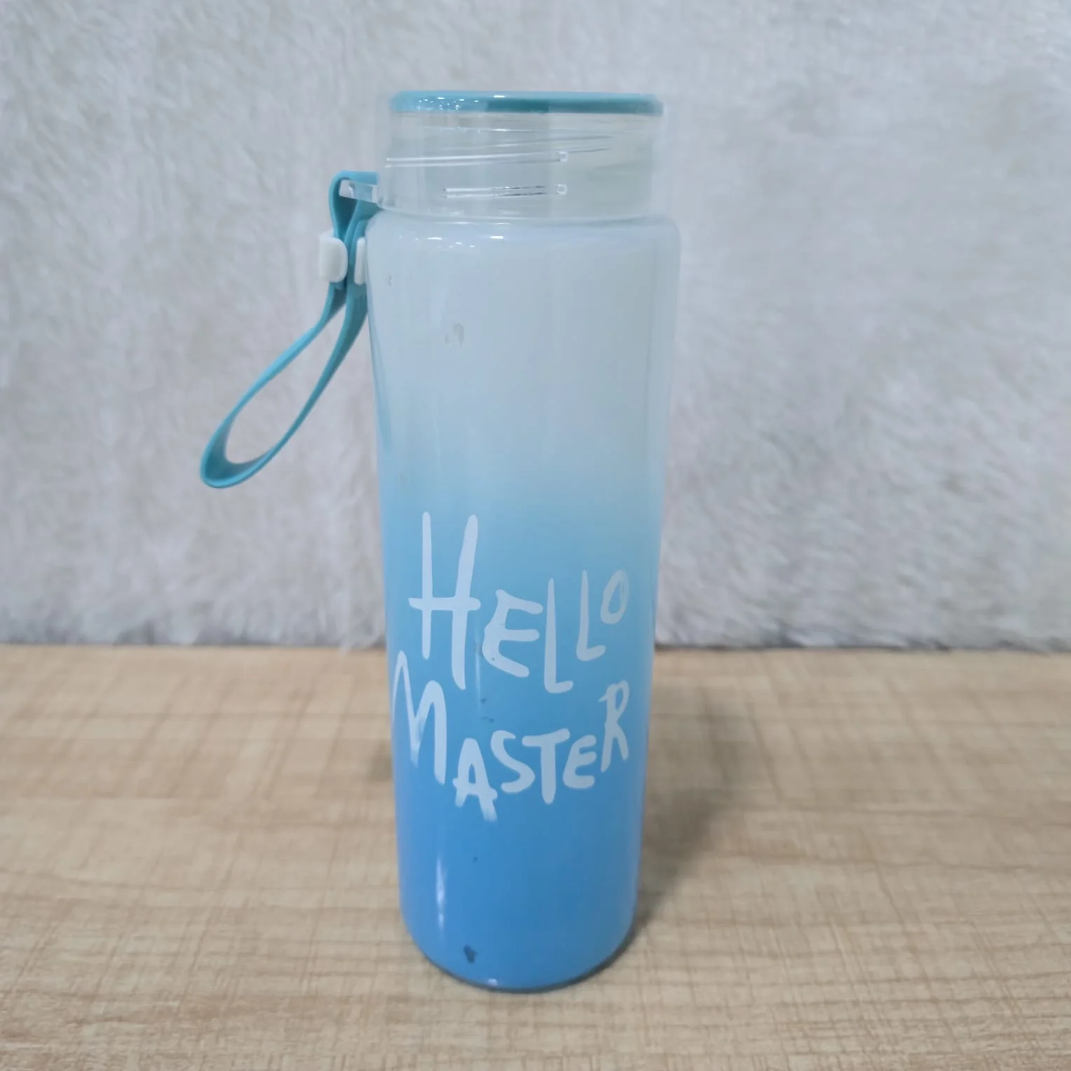 AM7132 Premium Hello Master Glass Water Bottle - 400ml - Image 4