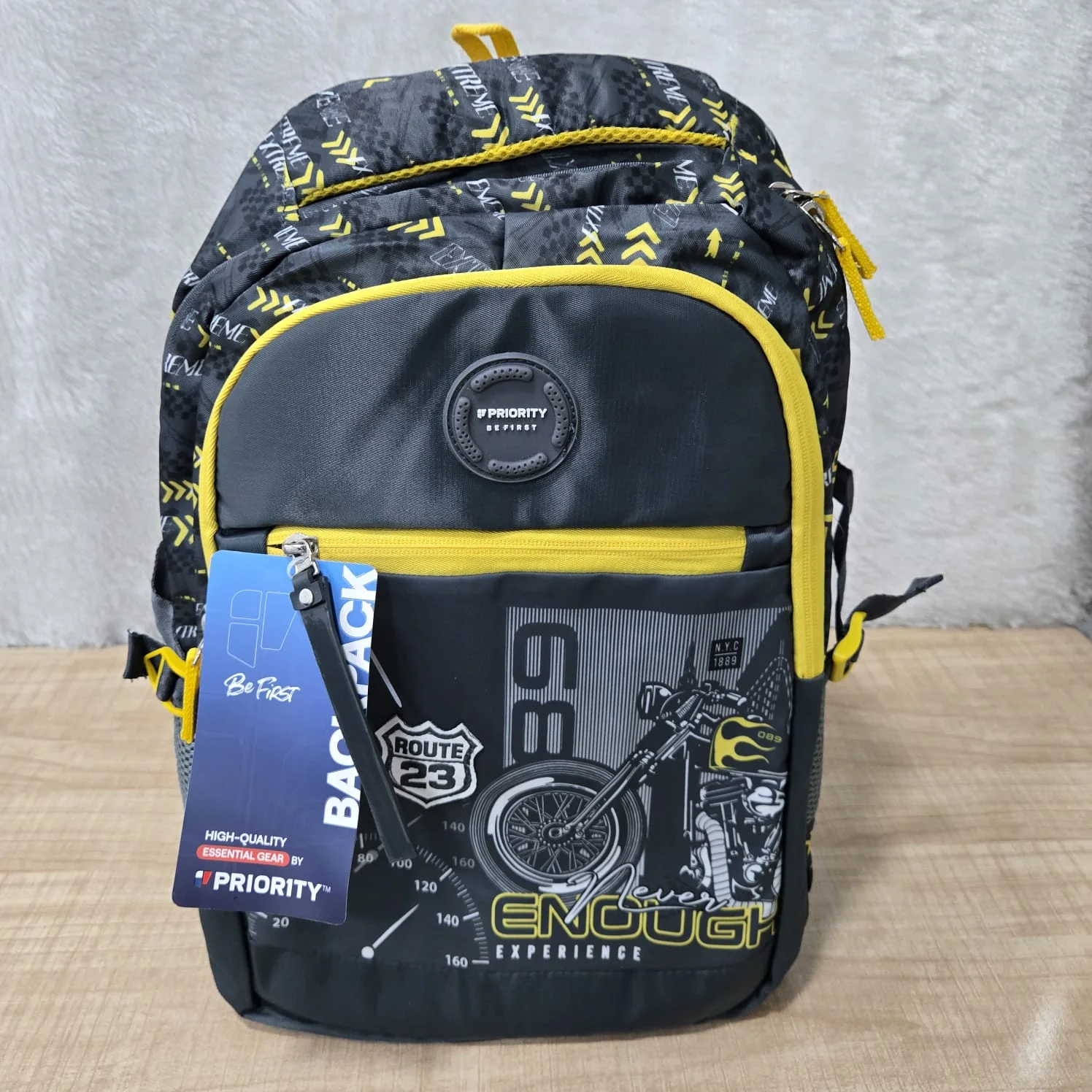 AM7150 Priority Fame Mix Durable College & School Backpack - (16in) - Image 2