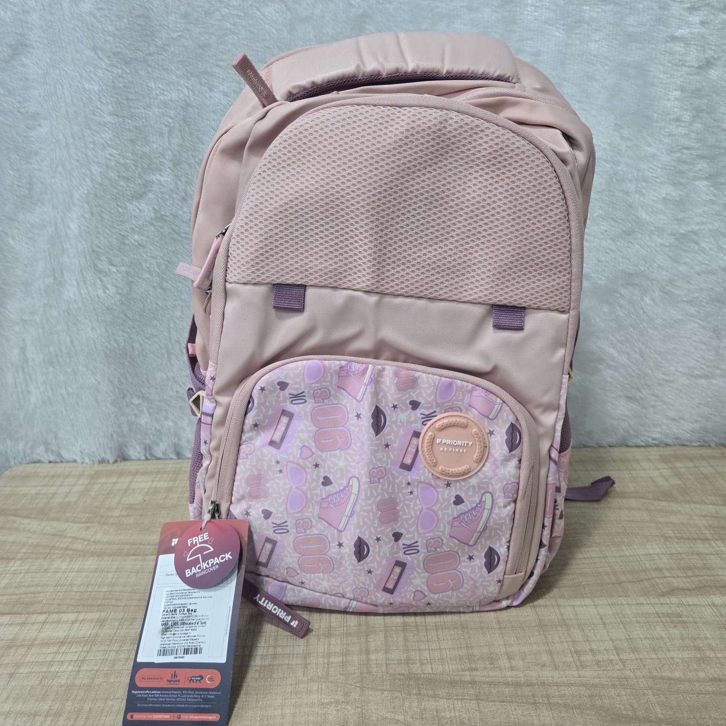 AM7150 Priority Fame Mix Durable College & School Backpack - (16in) - Image 6