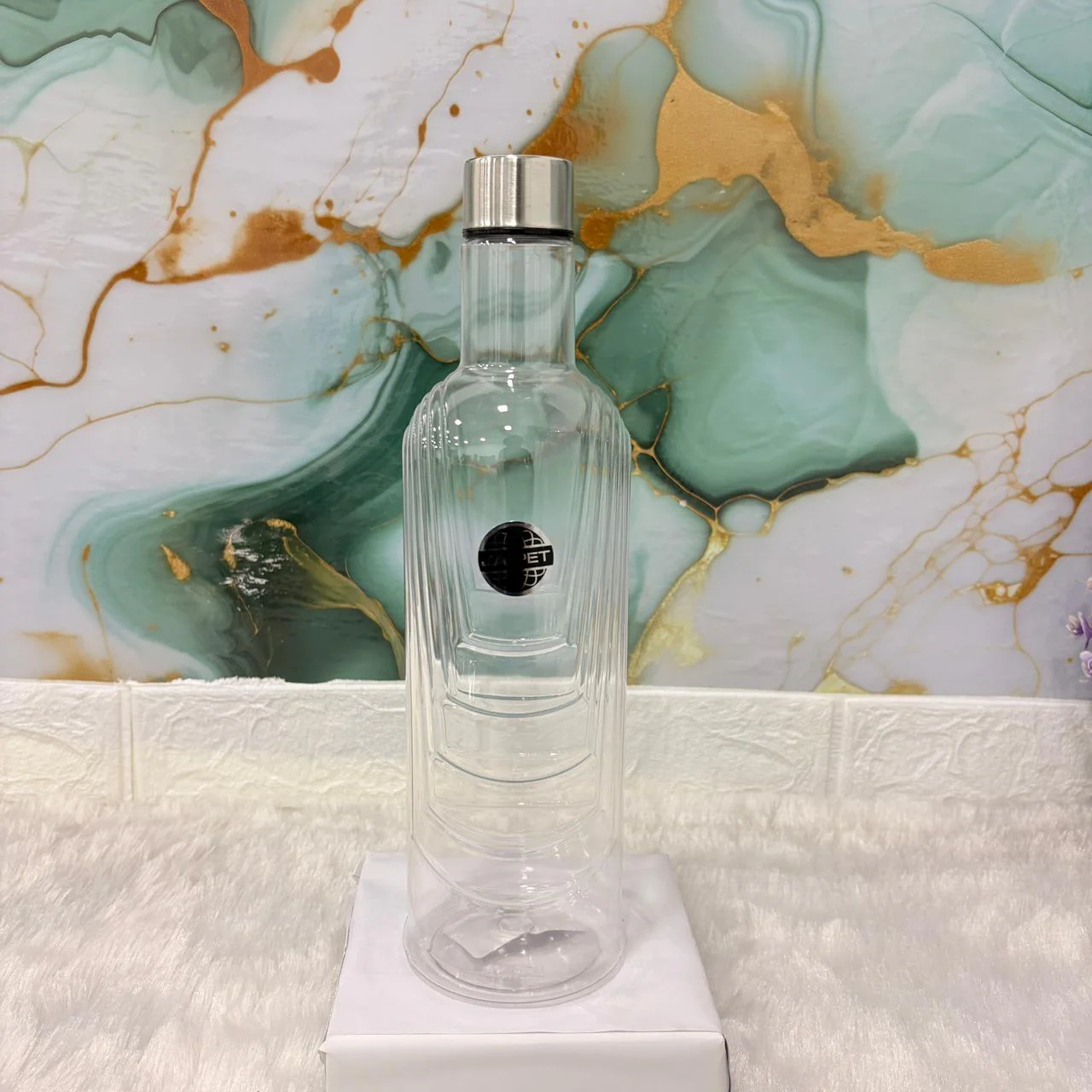 AM7165 Jai Pet Spring Deluxe 1000 Leak-Proof Fridge Bottle with Steel Cap - Image 3