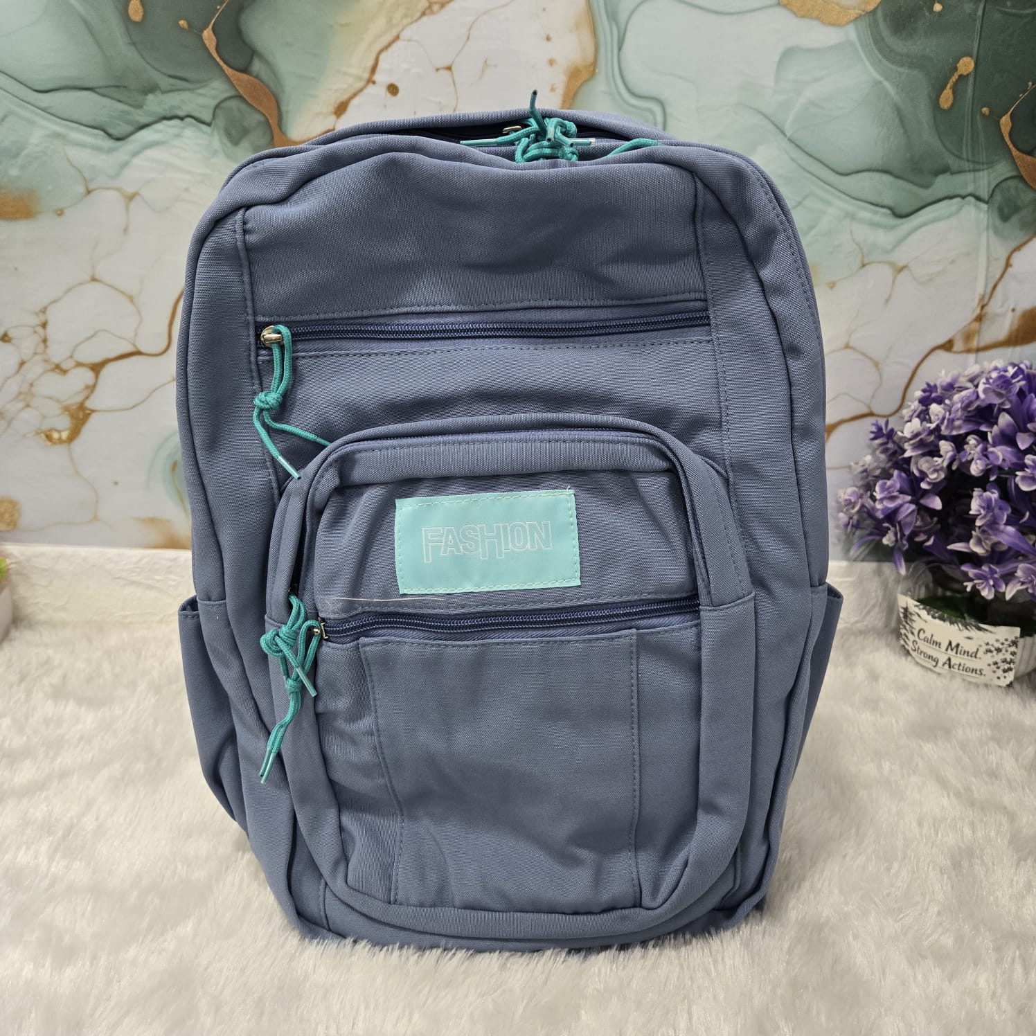 AM7177 SB97 Modern Multi-Pocket School & Travel Backpack - Image 2