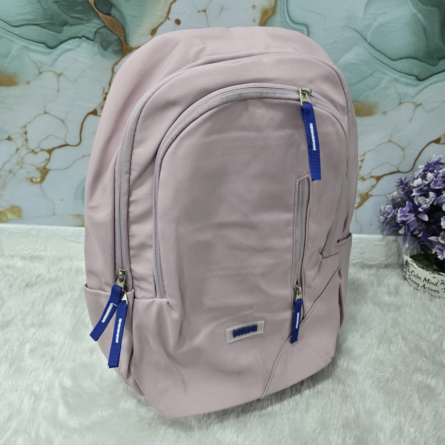 AM7180 SB105 Pastel Lavender Multipurpose School & Travel Backpack - Image 3