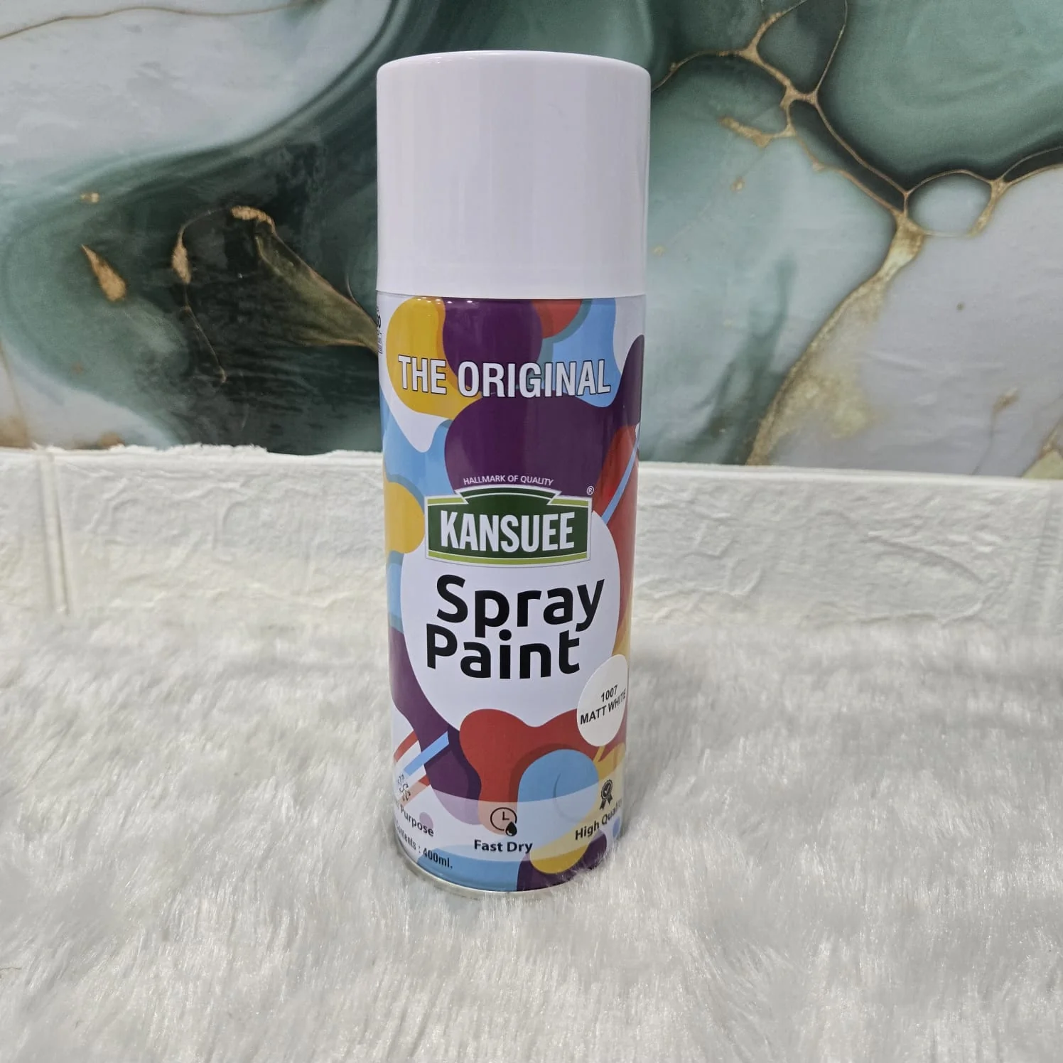 AM7193 Kansuee Premium Spray Paint - Mattwhite - Image 3