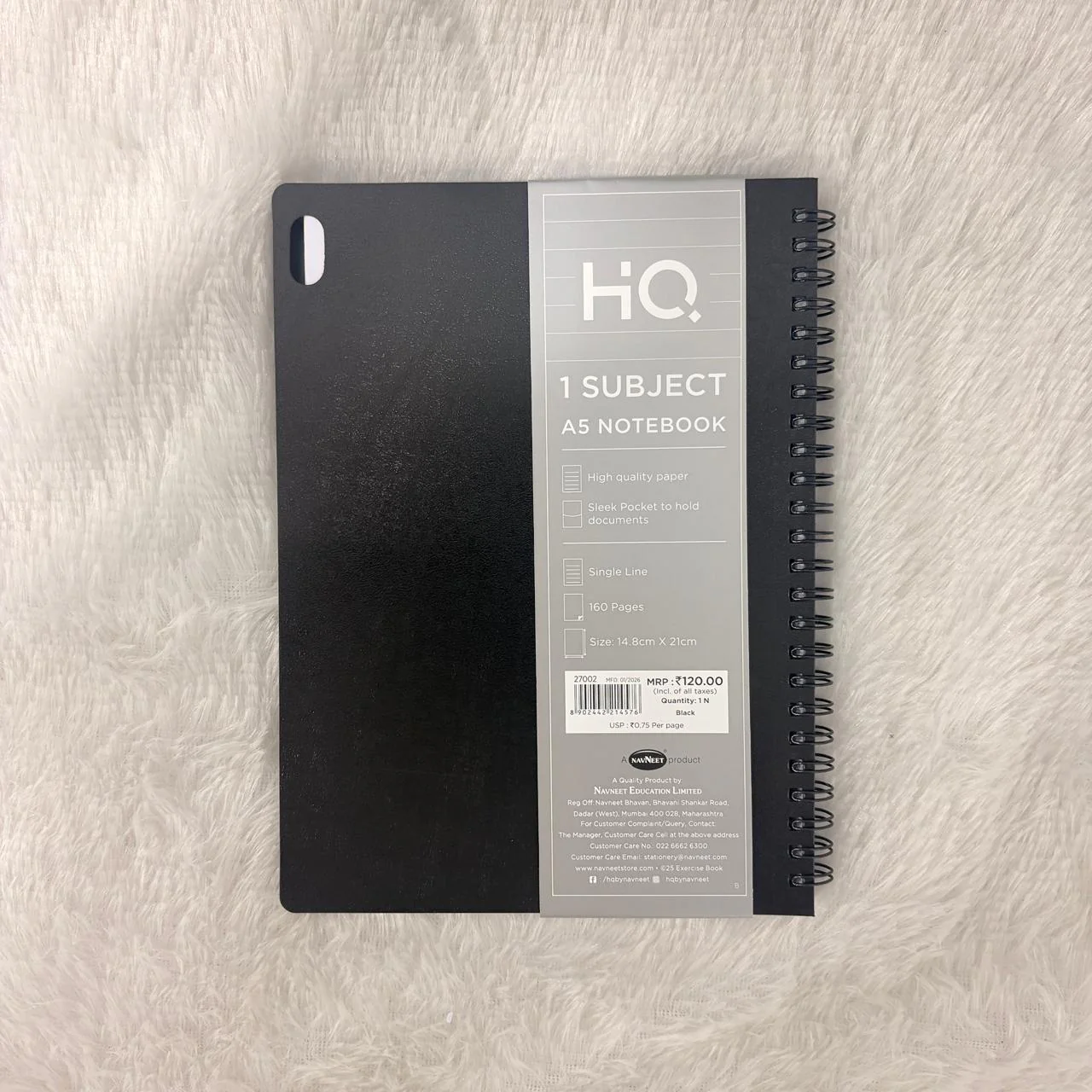 AM7198 HQ 1-Subject A5 Spiral Diary (Mix-Colour, 160 Pages) - Image 4